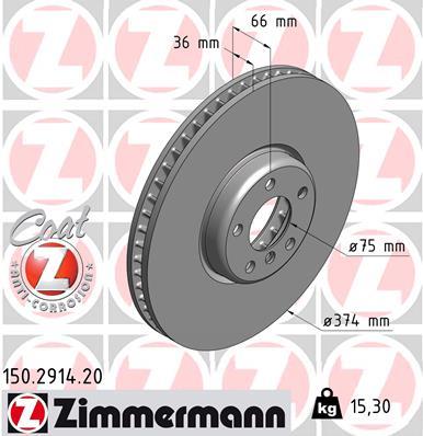 ZIMMERMANN 150.2914.20 EAN: 4250238758396.