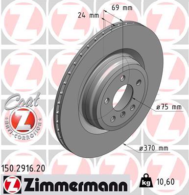 ZIMMERMANN 150.2916.20 EAN: 4250238758440.