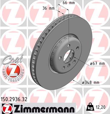ZIMMERMANN 150.2936.32 EAN: 4250238776741.
