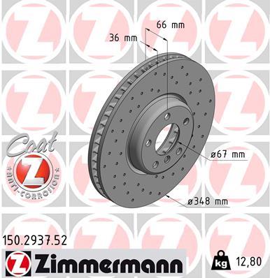 ZIMMERMANN 150.2937.52 EAN: 4250238767114.