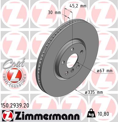 ZIMMERMANN 150.2939.20 EAN: 4250238766971.