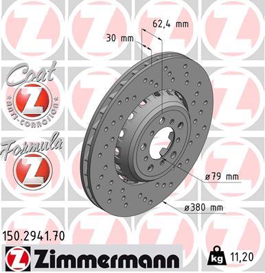 ZIMMERMANN 150.2941.70 EAN: 4250238768210.