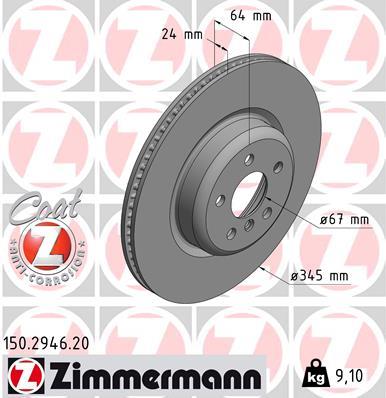 ZIMMERMANN 150.2946.20 EAN: 4250238768579.