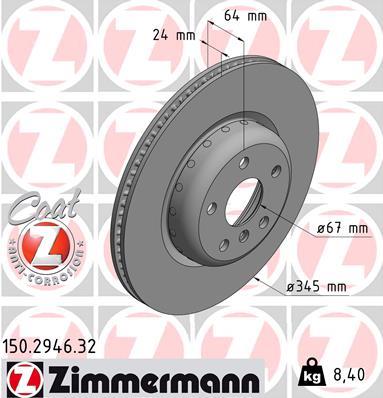 ZIMMERMANN 150.2946.32 EAN: 4250238769903.
