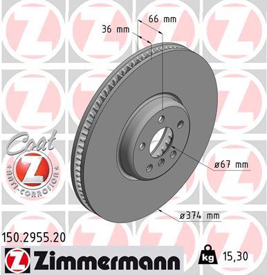 ZIMMERMANN 150.2955.20 EAN: 4250238776147.