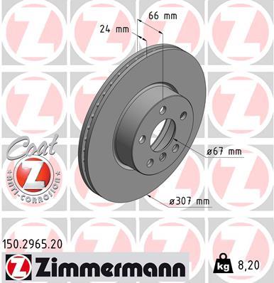 ZIMMERMANN 150.2965.20 EAN: 4250238782209.