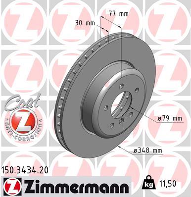 ZIMMERMANN 150.3434.20 EAN: 4250238718741.