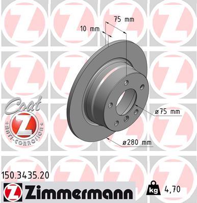 ZIMMERMANN 150.3435.20 EAN: 4250238744764.