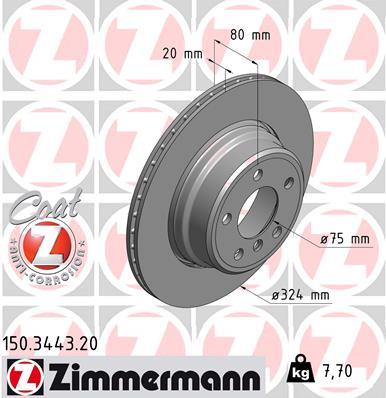 ZIMMERMANN 150.3443.20 EAN: 4250238716518.