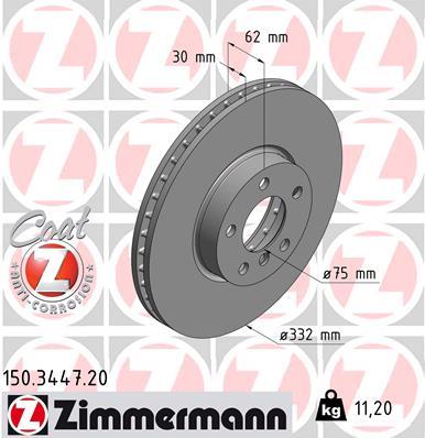 ZIMMERMANN 150.3447.20 EAN: 4250238720621.