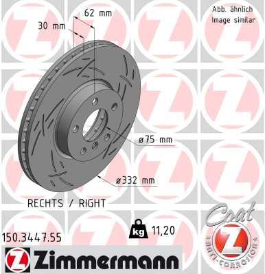 ZIMMERMANN 150.3447.55 EAN: 4250238777649.