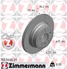 ZIMMERMANN 150.3466.20 - Brzdový kotúč (ø 320 mm)