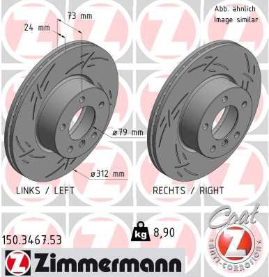 ZIMMERMANN 150.3467.53 EAN: 4250238777571.