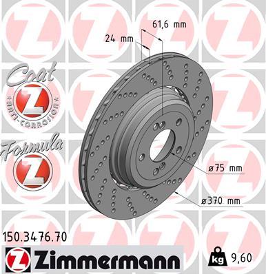 ZIMMERMANN 150.3476.70 EAN: 4250238746195.