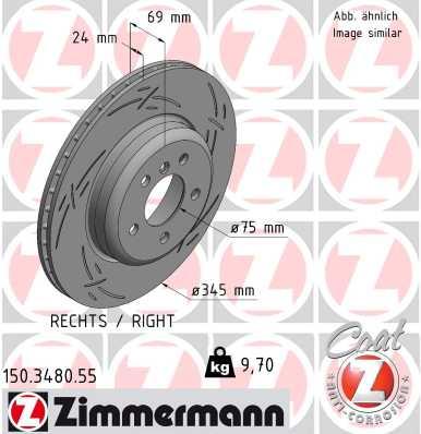 ZIMMERMANN 150.3480.55 EAN: 4250238777748.