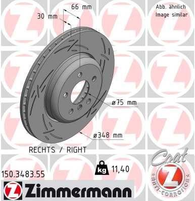 ZIMMERMANN 150.3483.55 EAN: 4250238777762.