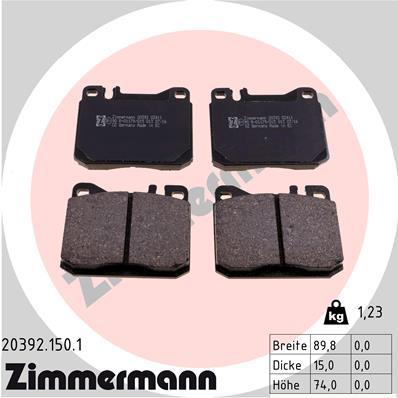 ZIMMERMANN 20392.150.1 Číslo výrobce: 20392. EAN: 4250238729204.