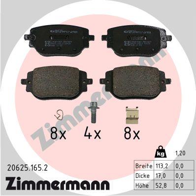 ZIMMERMANN 20625.165.2 Číslo výrobce: 20625. EAN: 4250238793120.