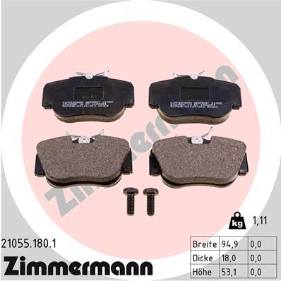 ZIMMERMANN 21055.180.1 Číslo výrobce: 21055. EAN: 4250238733461.