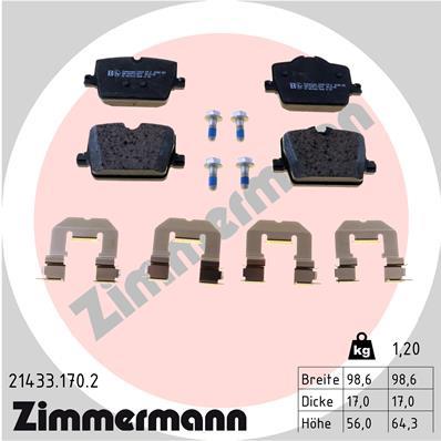 ZIMMERMANN 21433.170.2 Číslo výrobce: 21433. EAN: 4250238785743.