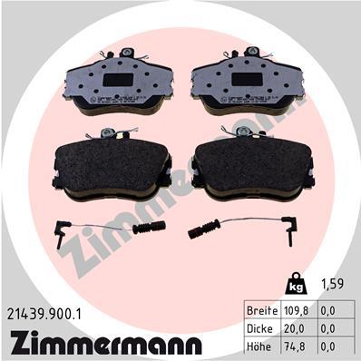 ZIMMERMANN 21439.900.1 Číslo výrobce: 21439. EAN: 4250238782803.