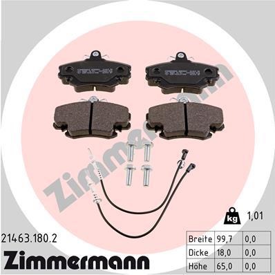 ZIMMERMANN 21463.180.2 Číslo výrobce: 20772. EAN: 4250238734796.