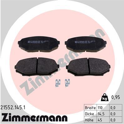 ZIMMERMANN 21552.145.1 Číslo výrobce: 21552. EAN: 4250238735168.