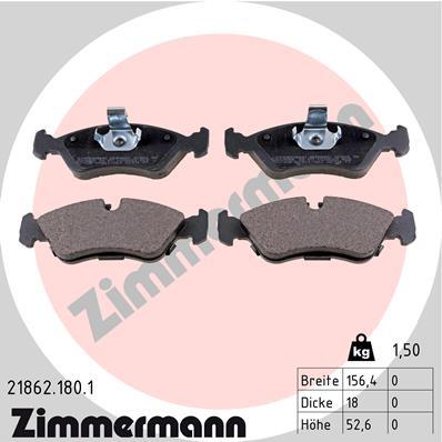 ZIMMERMANN 21862.180.1 Číslo výrobce: 21190. EAN: 4250238736202.