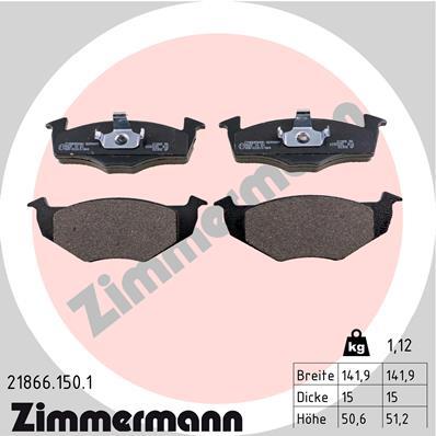ZIMMERMANN 21866.150.1 Číslo výrobce: 21866. EAN: 4250238736233.