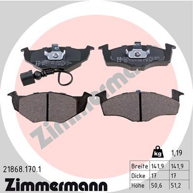 ZIMMERMANN 21868.170.1 Číslo výrobce: 21866. EAN: 4250238736264.