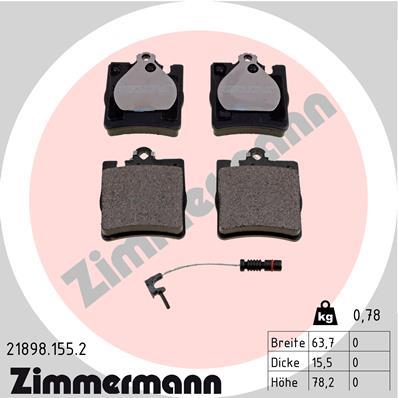 ZIMMERMANN 21898.155.2 Číslo výrobce: 21898. EAN: 4250238736356.