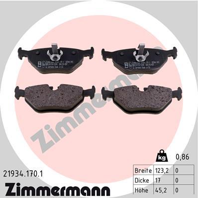 ZIMMERMANN 21934.170.1 Číslo výrobce: 21934. EAN: 4250238736530.