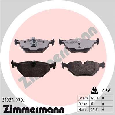 ZIMMERMANN 21934.970.1 Číslo výrobce: 21934. EAN: 4250238778714.