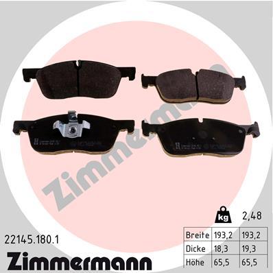 ZIMMERMANN 22145.180.1 Číslo výrobce: 22145. EAN: 4250238778134.