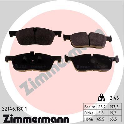 ZIMMERMANN 22146.180.1 Číslo výrobce: 22146. EAN: 4250238778318.