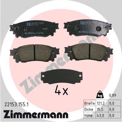 ZIMMERMANN 22153.155.1 Číslo výrobce: 22153.