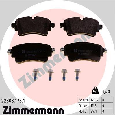 ZIMMERMANN 22308.175.1 Číslo výrobce: 22308. EAN: 4250238778073.