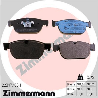 ZIMMERMANN 22317.185.1 Číslo výrobce: 22317. EAN: 4250238780557.