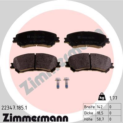 ZIMMERMANN 22347.185.1 Číslo výrobce: 22347. EAN: 4250238778226.
