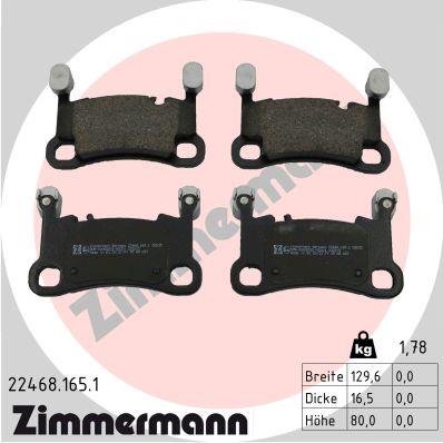 ZIMMERMANN 22468.165.1 Číslo výrobce: 22468. EAN: 4250238789475.