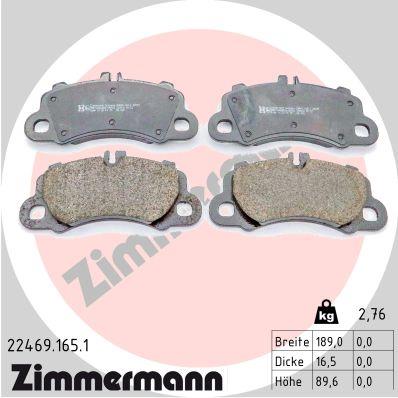 ZIMMERMANN 22469.165.1 Číslo výrobce: 22469. EAN: 4250238787709.