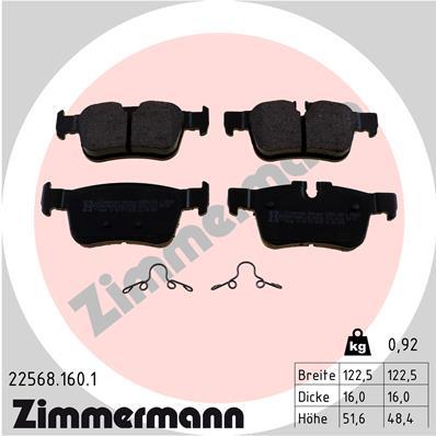 ZIMMERMANN 22568.160.1 Číslo výrobce: 22568. EAN: 4250238782544.