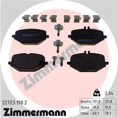 ZIMMERMANN 22723.190.2 Číslo výrobce: 22723. EAN: 4250238785729.