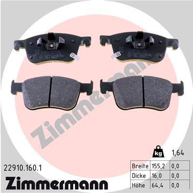ZIMMERMANN 22910.160.1 Číslo výrobce: 22910. EAN: 4250238785996.