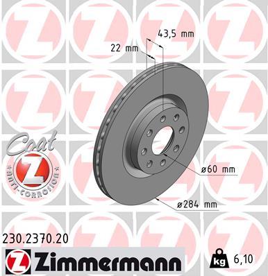 ZIMMERMANN 230.2370.20 EAN: 4250238743958.