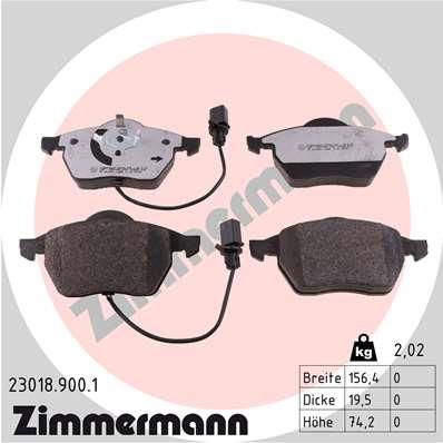 ZIMMERMANN 23018.900.1 Číslo výrobce: 20676. EAN: 4250238778721.