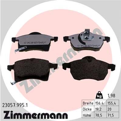 ZIMMERMANN 23057.995.1 Číslo výrobce: 23057. EAN: 4250238778738.