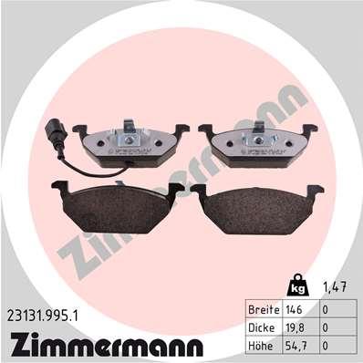 ZIMMERMANN 23131.995.1 Číslo výrobce: 21974. EAN: 4250238778806.