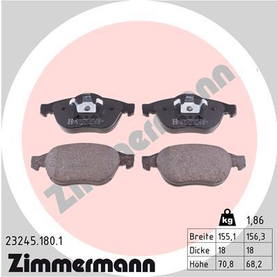 ZIMMERMANN 23245.180.1 Číslo výrobce: 23245. EAN: 4250238737629.