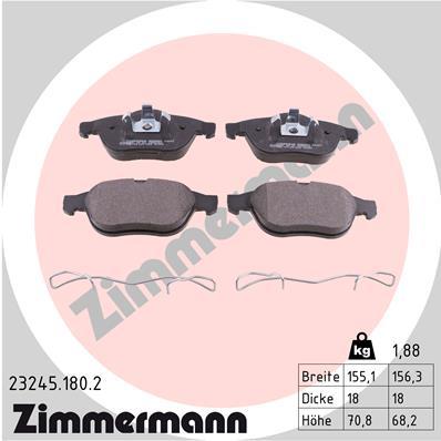 ZIMMERMANN 23245.180.2 Číslo výrobce: 23245. EAN: 4250238760634.